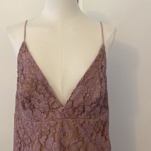 Free People Dangerous Love Lace Mini Dress Size 8 - Picture 5 of 15